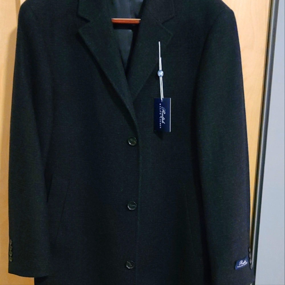 Ralph Lauren Men's Wool Overcoat